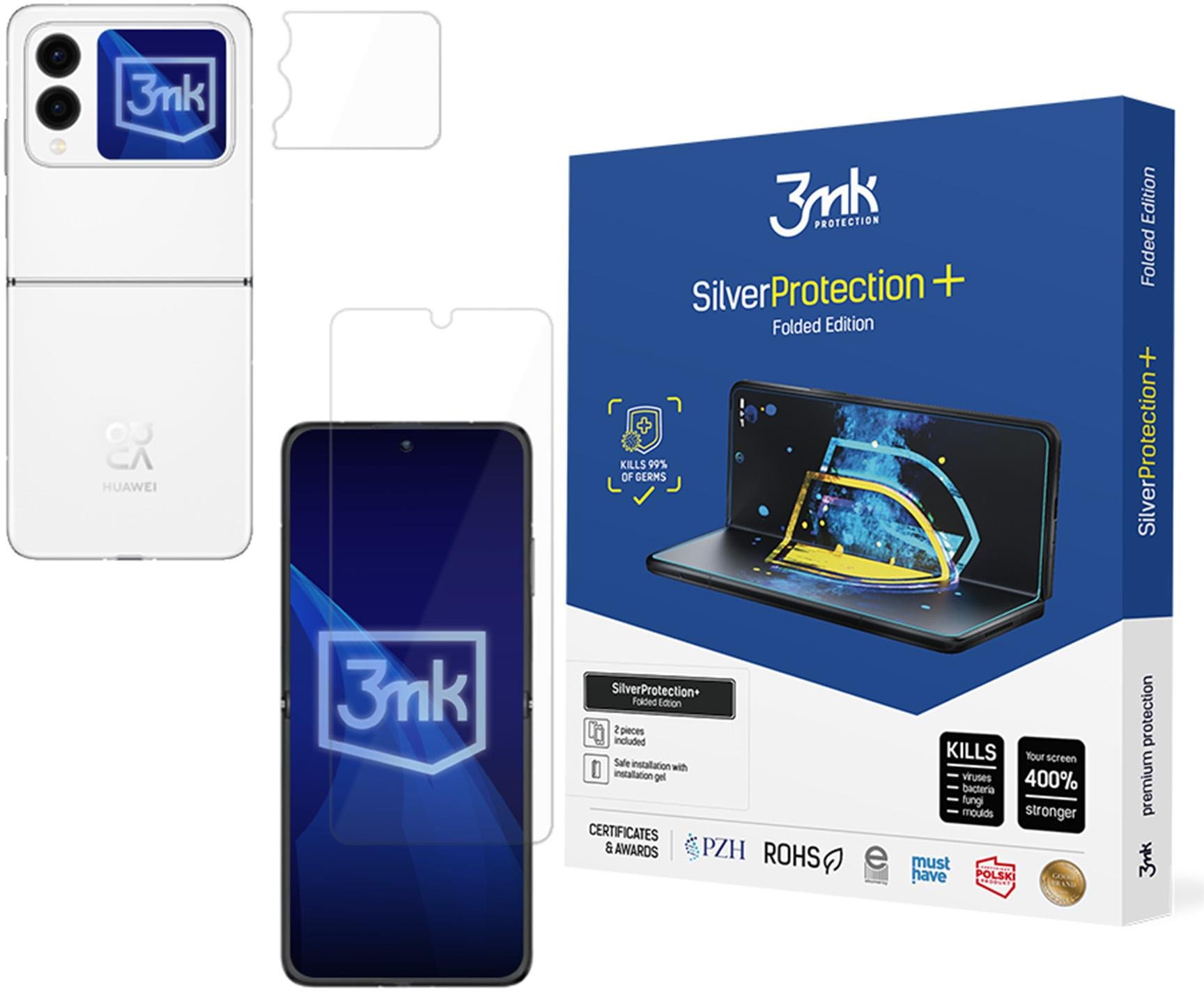 HUAWEI NOVA FLIP - 3MK SILVERPROTECTION+ FOLDED EDITION