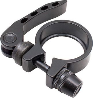 Obejma siodła z zaciskiem alu 34.9mm czarna