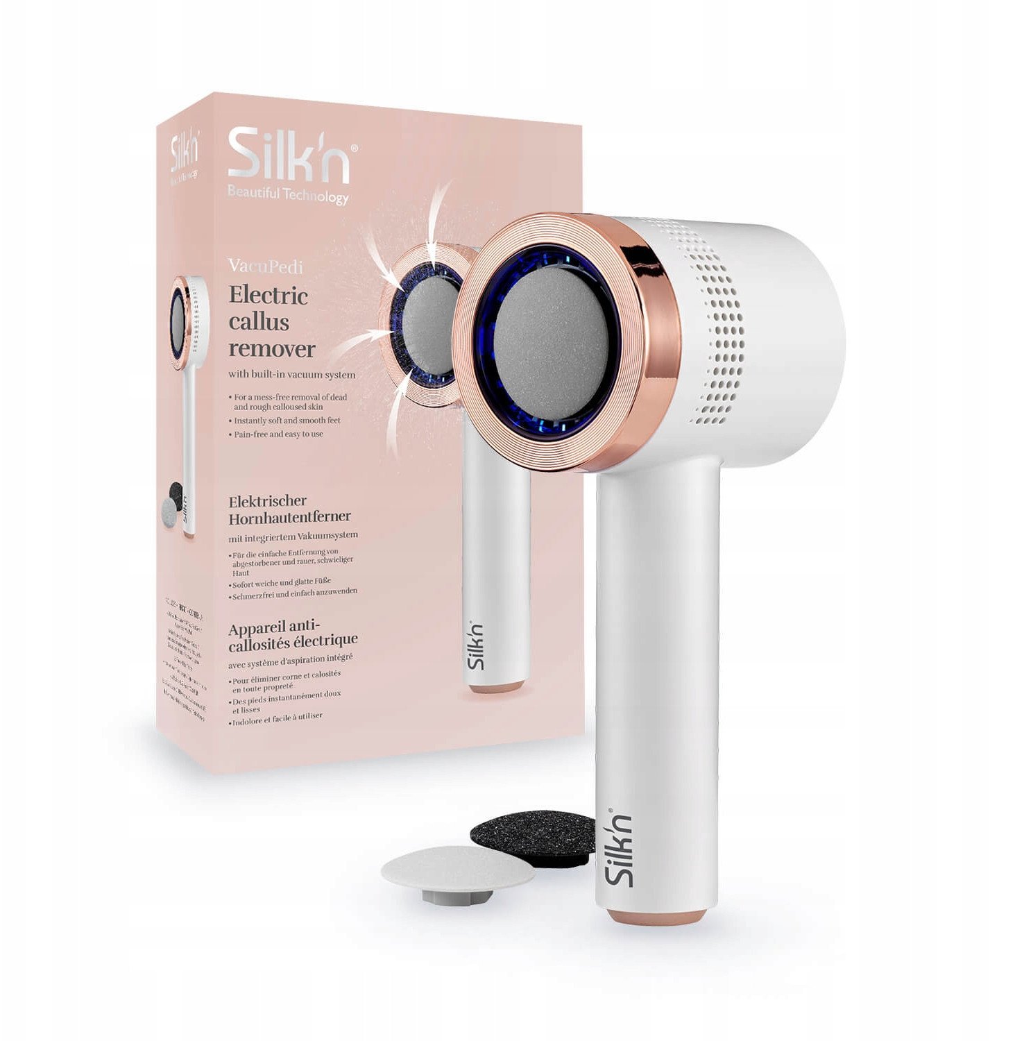 VPC1PE1RG001 VacuPedi Electric Callus Remover