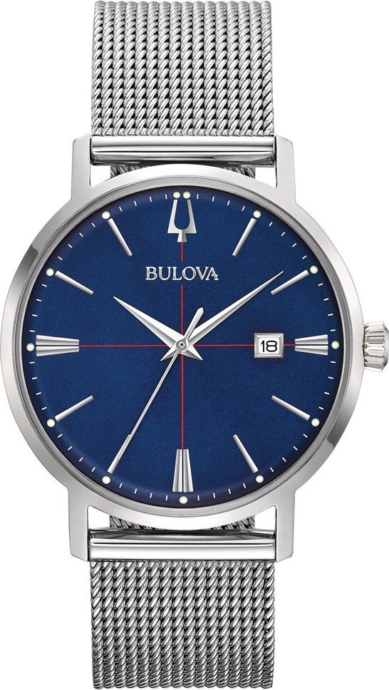 Zegarek Bulova Zegarek męski Bulova 96B289 srebrny