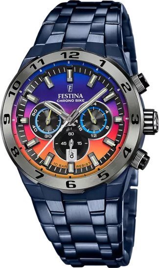 Zegarek Festina Zegarek męski Festina F20709-1 niebieski