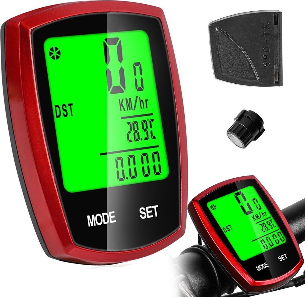 Verk Licznik rowerowy bezprzewodowy prędkościomierz lcd Licznik rowerowy bezprzewodowy prędkościomierz lcd