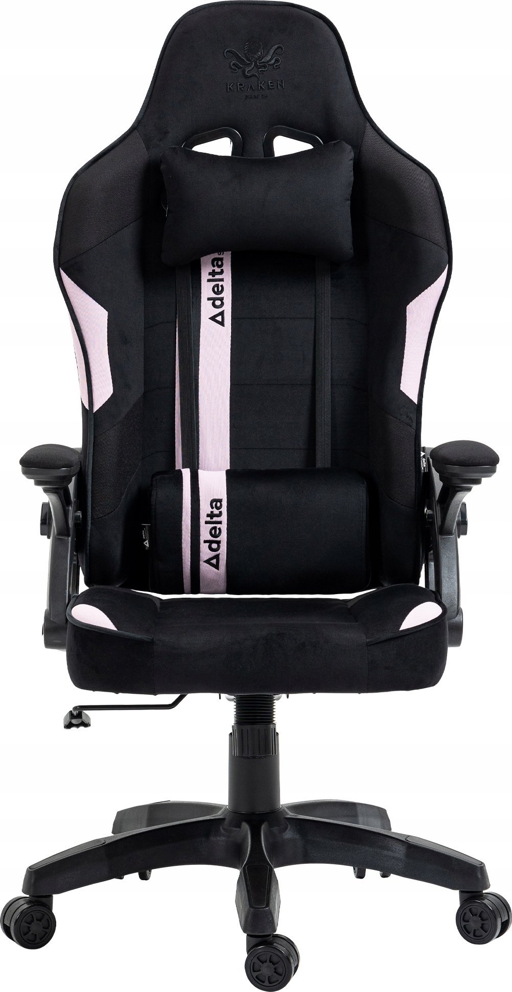 Fotel Kraken FOTEL GRACZA JUPITER RÓŻOWY MATERIAŁ