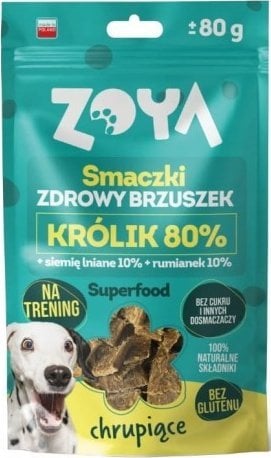 ZOYA Smaczki - Zdrowy brzuszek - Przysmak dla psów - 80g