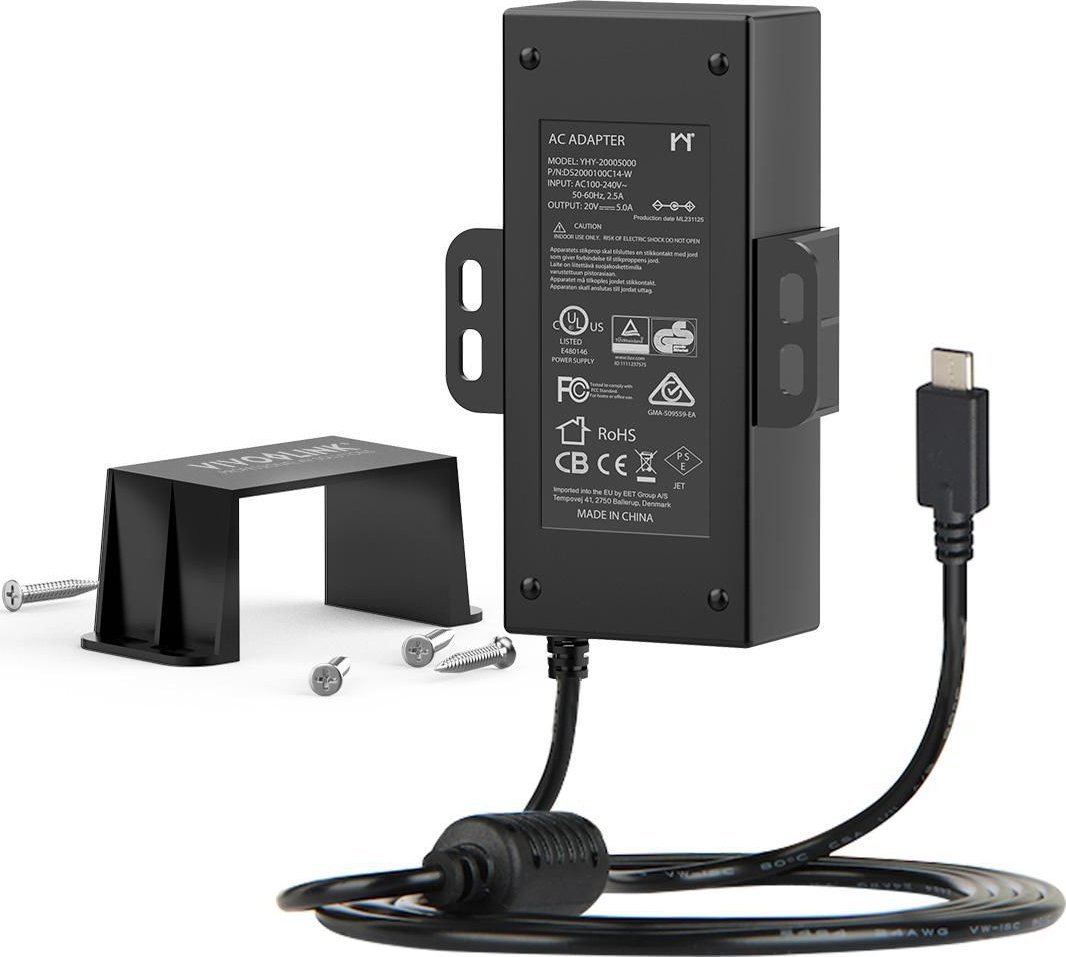 Ładowarka VivoLink 100W USB-C PD Charger inc. EU