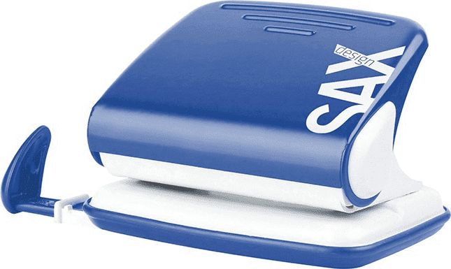 Dziurkacz SAX Design 318 20 kartek Niebieski (ISAXD318-04)