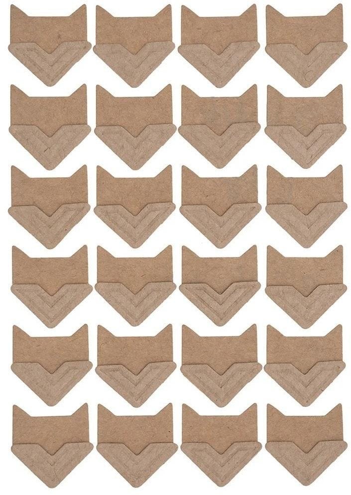 Narożniki do zdjęć samoprzylepne kraft 48szt