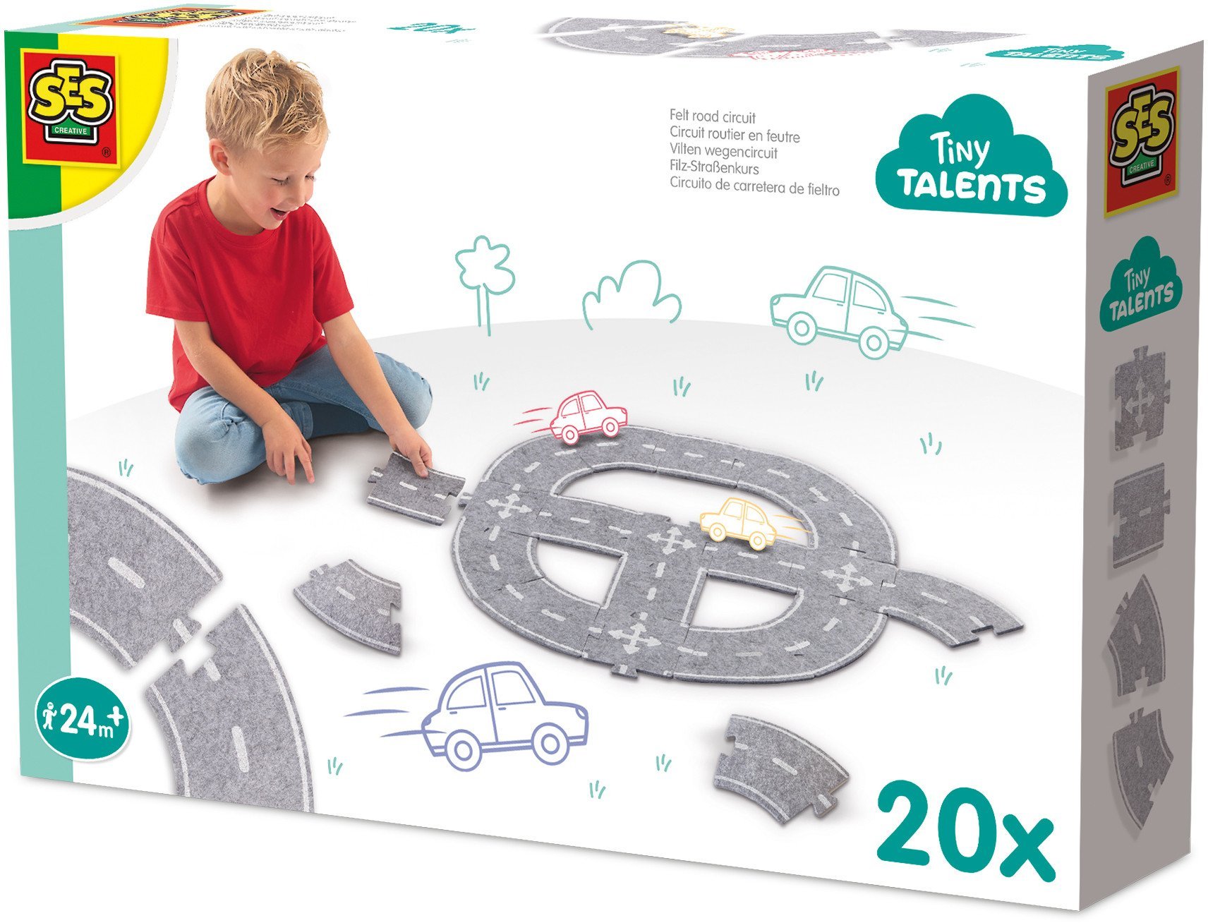 SES Filcowy tor drogowy 20szt 13151 31517