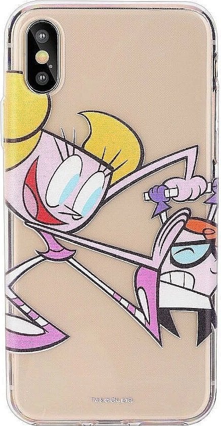 Cartoon Network Dexter Silicone Case for Samsung J415 Galaxy J4 Plus (2018) Dexter with Dee Dee