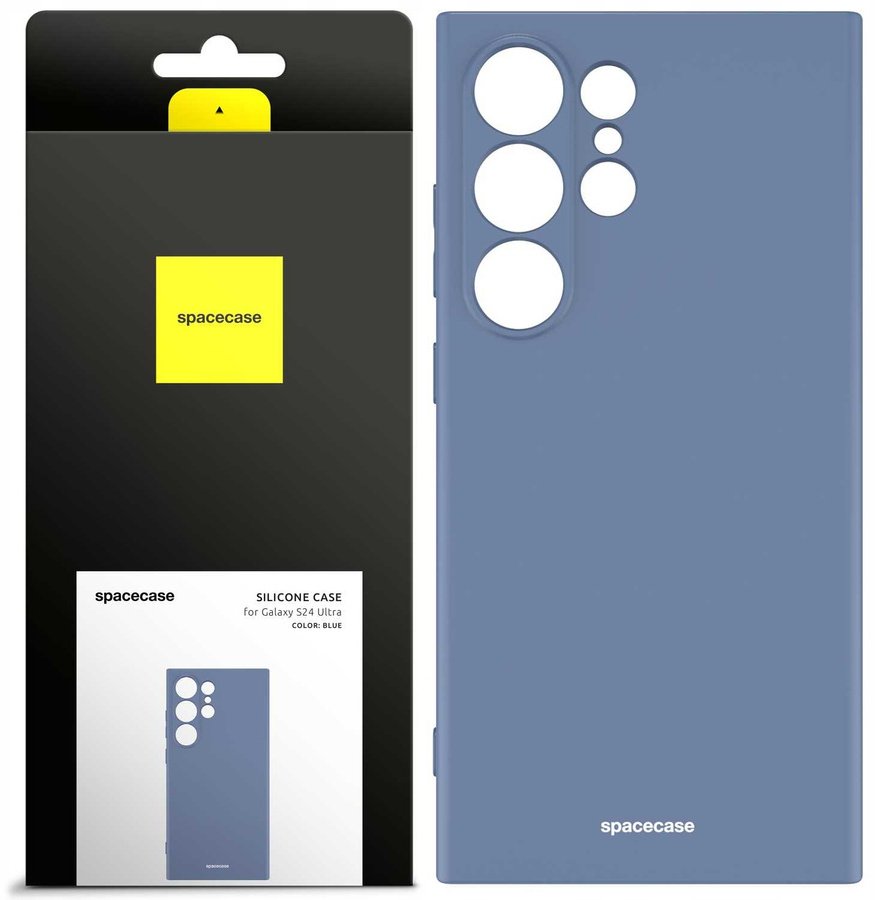 SpaceCase Etui Silicone Case Galaxy S24 Ultra blue standard