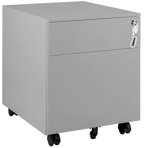 Kontenerek biurowy XD-041-2 szary UNIQUE