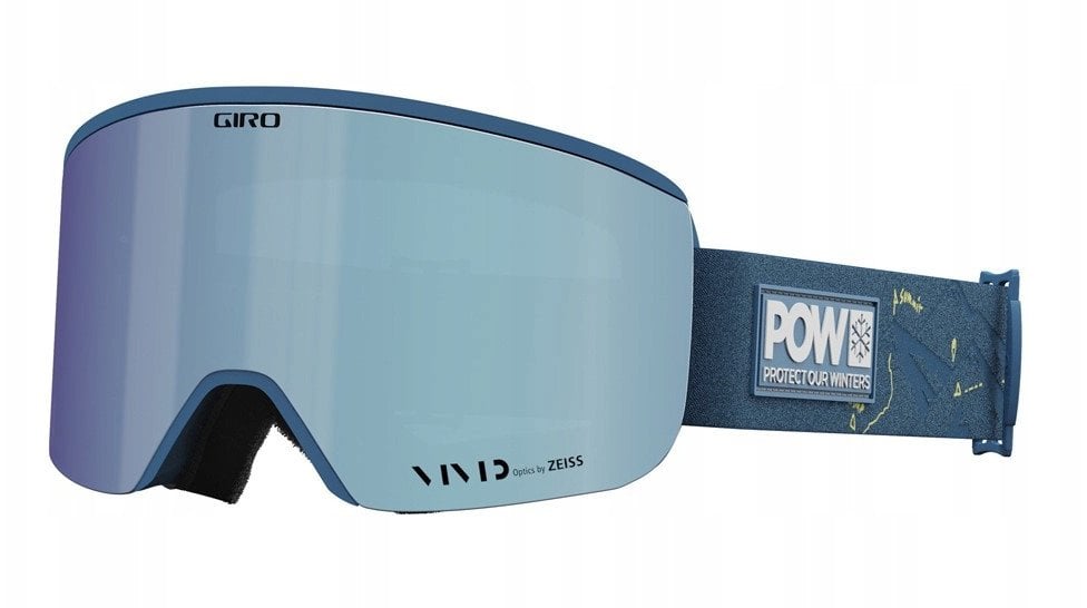 Gogle zimowe GIRO AXIS POW (Szyba lustrzana kolorowa VIVID-Carl Zeiss VIVID ROYAL 19-42% S2 + Szyba lustrzana kolorowa VIVID-Carl Zeiss INFRARED 58% S