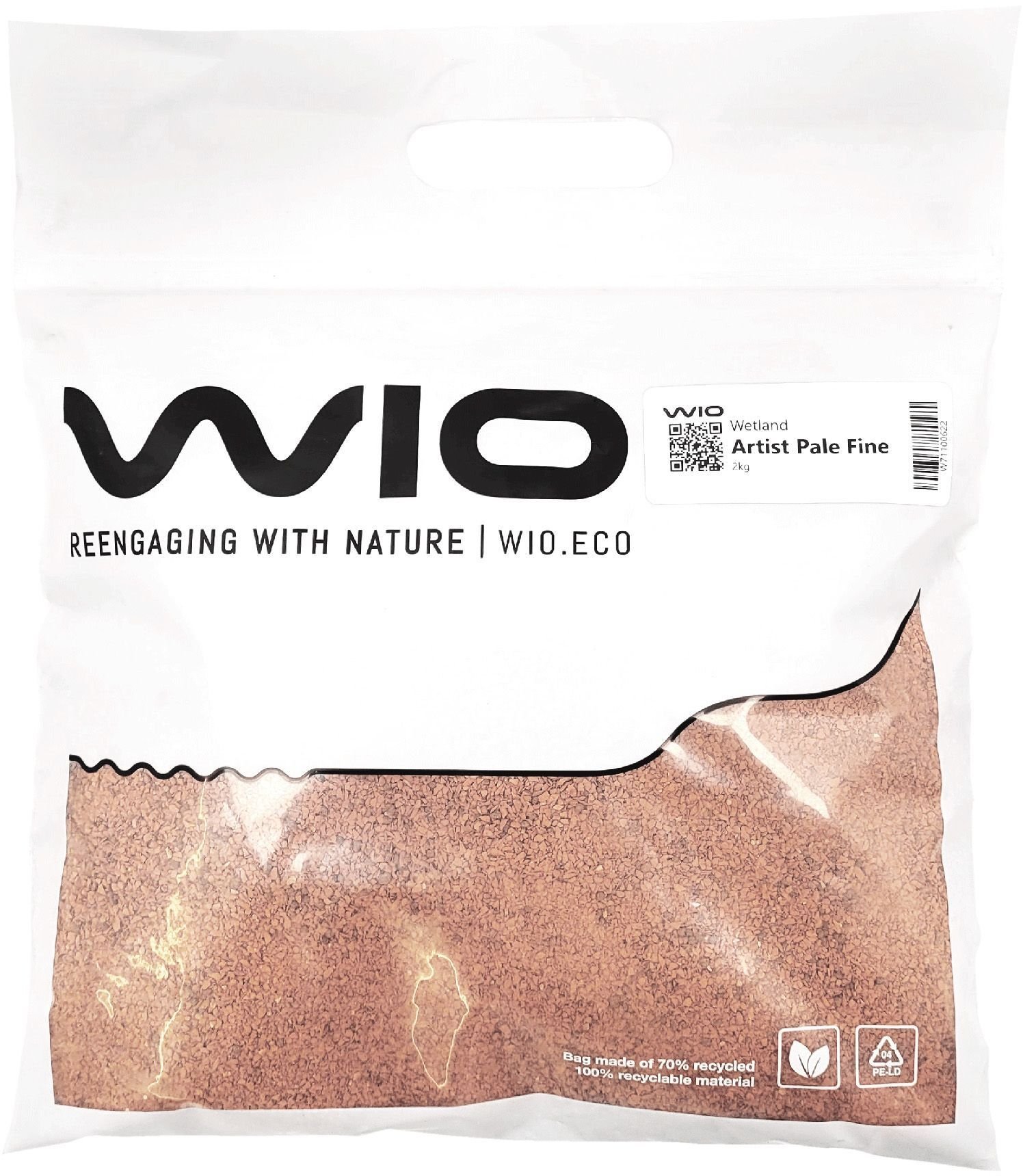 Dux Ducis WIO Pale Fine Artist Wetland substrat, dla roślin, piasek jasny drobny, 2kg, worek