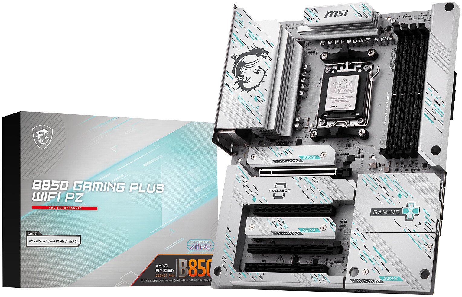 Płyta główna MSI B850 GAMING PLUS WIFI PZ