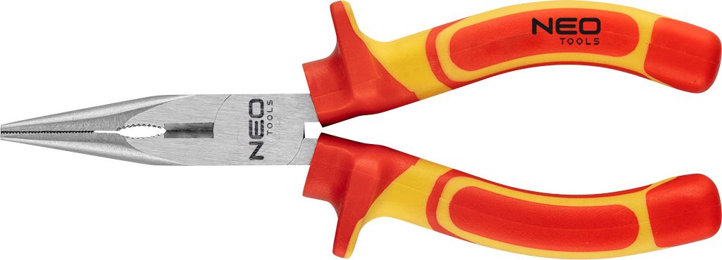 Neo szczypce wydłużone proste 160mm 1000V, polerowane (01-223)