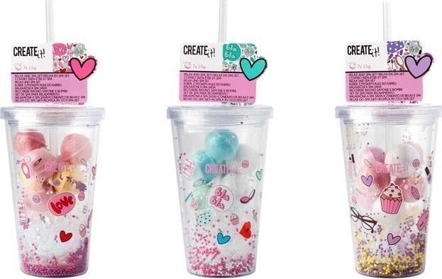 Zestaw spa do kąpieli w kubku mix CREATE IT!