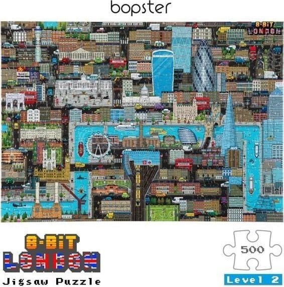 Puzzle 500 8-BIT Londyn