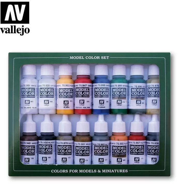 Vallejo: 70.149 - Model Color Set - Napoleonic Colors French & British 1789-1815 (16 x 18 ml)