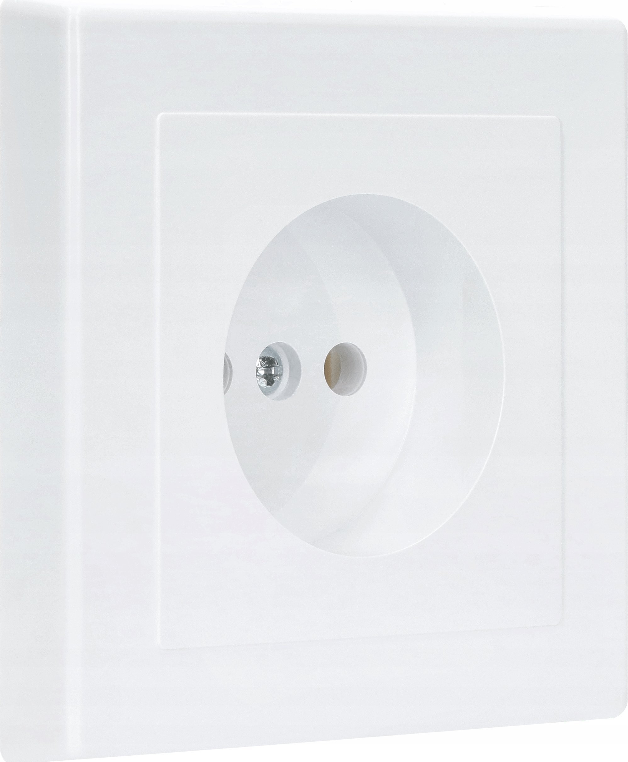 Timex Gniazdo pojedyncze bez uziemienia JOWISZ biały