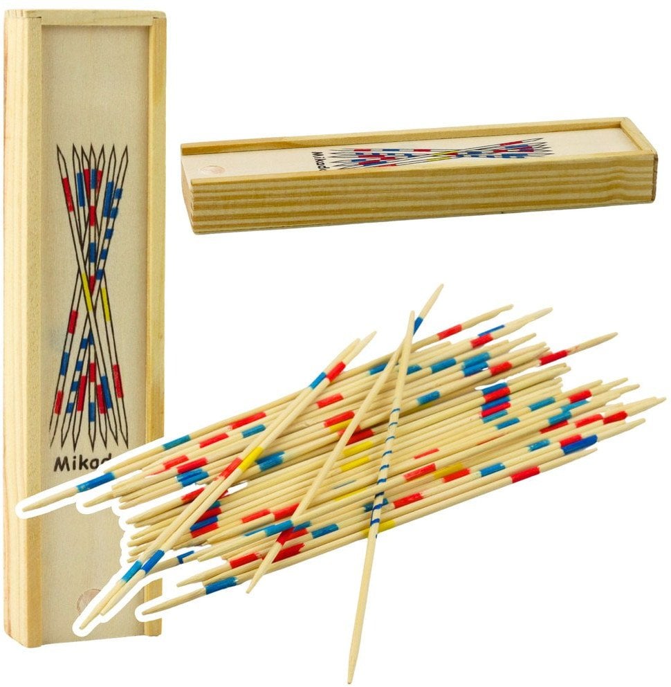 Bierki drewniane Mikado 41el