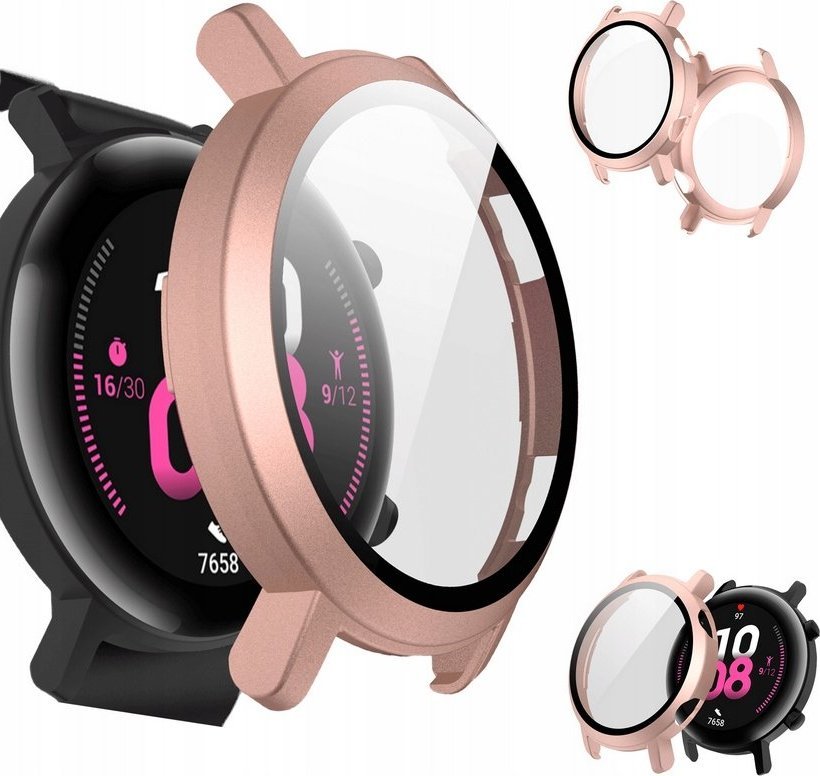 Etui Case Nakładka Szkło 2w1 do Huawei Watch 3 PRO