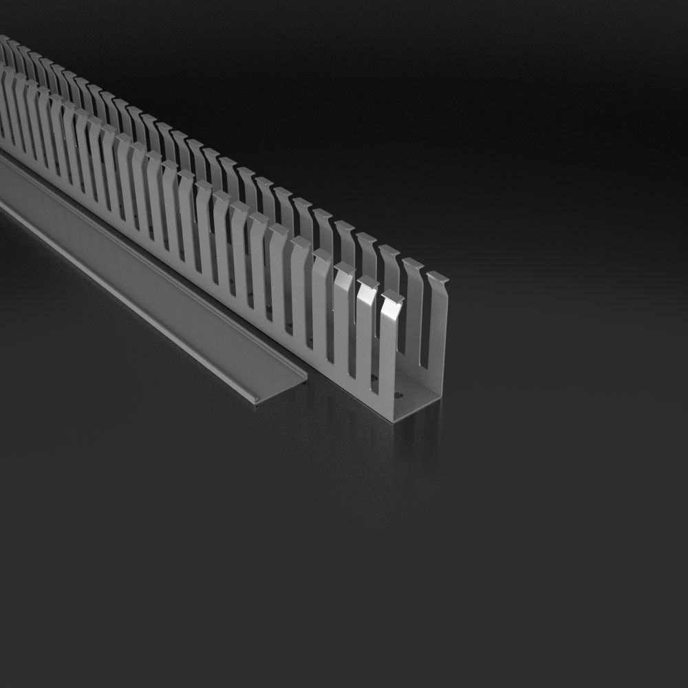 EM Group Korytko grzebieniowe 40x80 Kanał kablowy z pokrywą 1m 4/6/ 0562