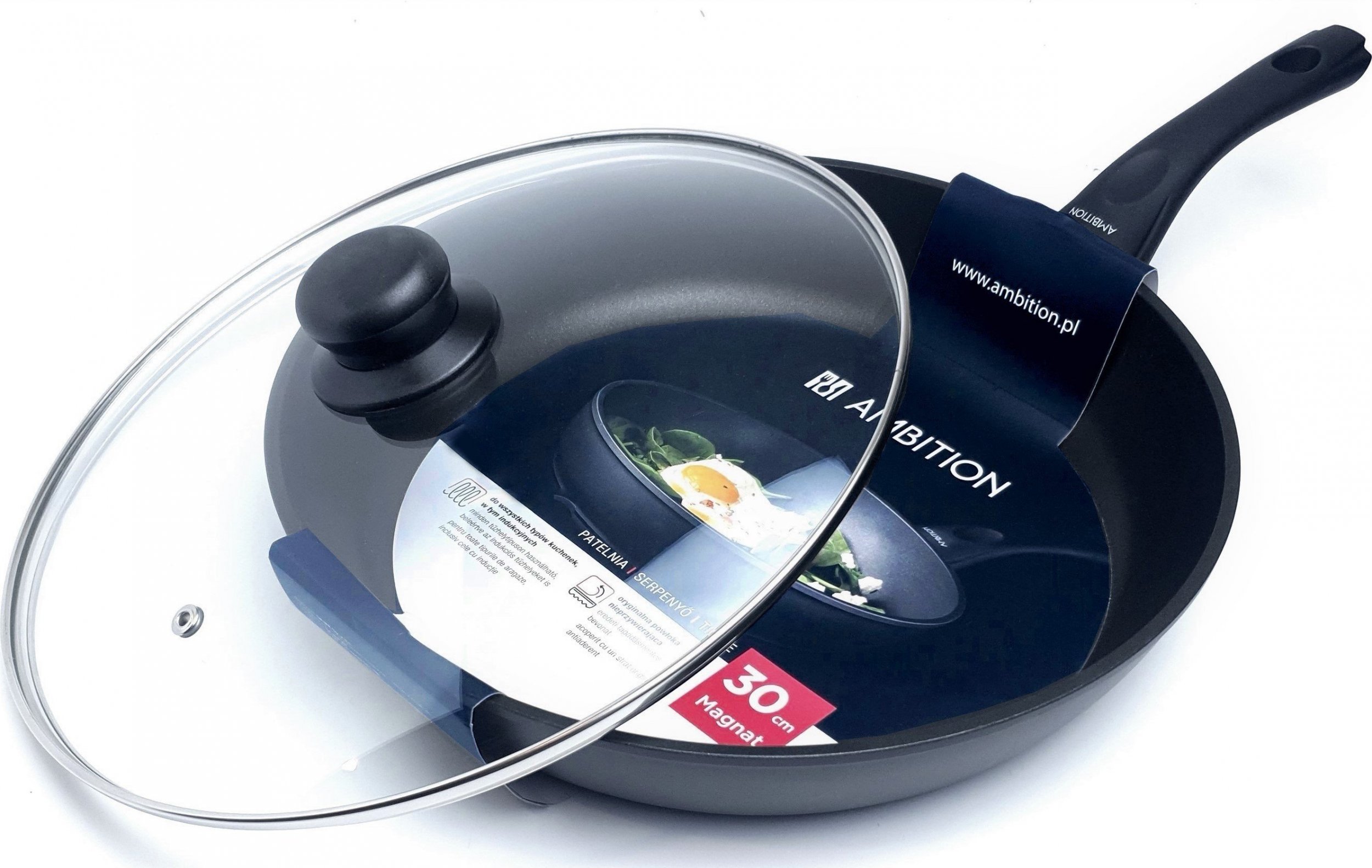 Patelnia Ambition ILAG 30cm 2szt.