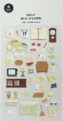 MCD Naklejki ozdobne U Babci