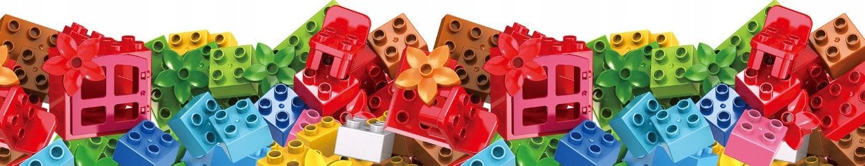 Klocki konstrukcyjne 209 elementÃ³w zamek