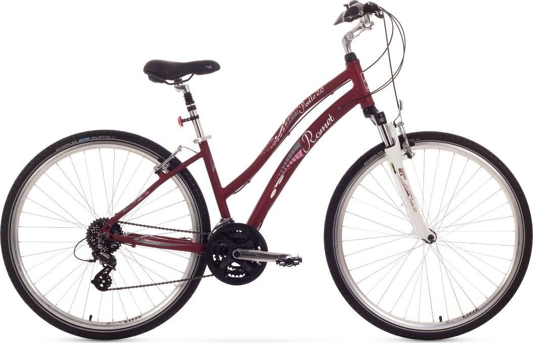 Romet Rower miejski Perlle 2.0 28" bordowy