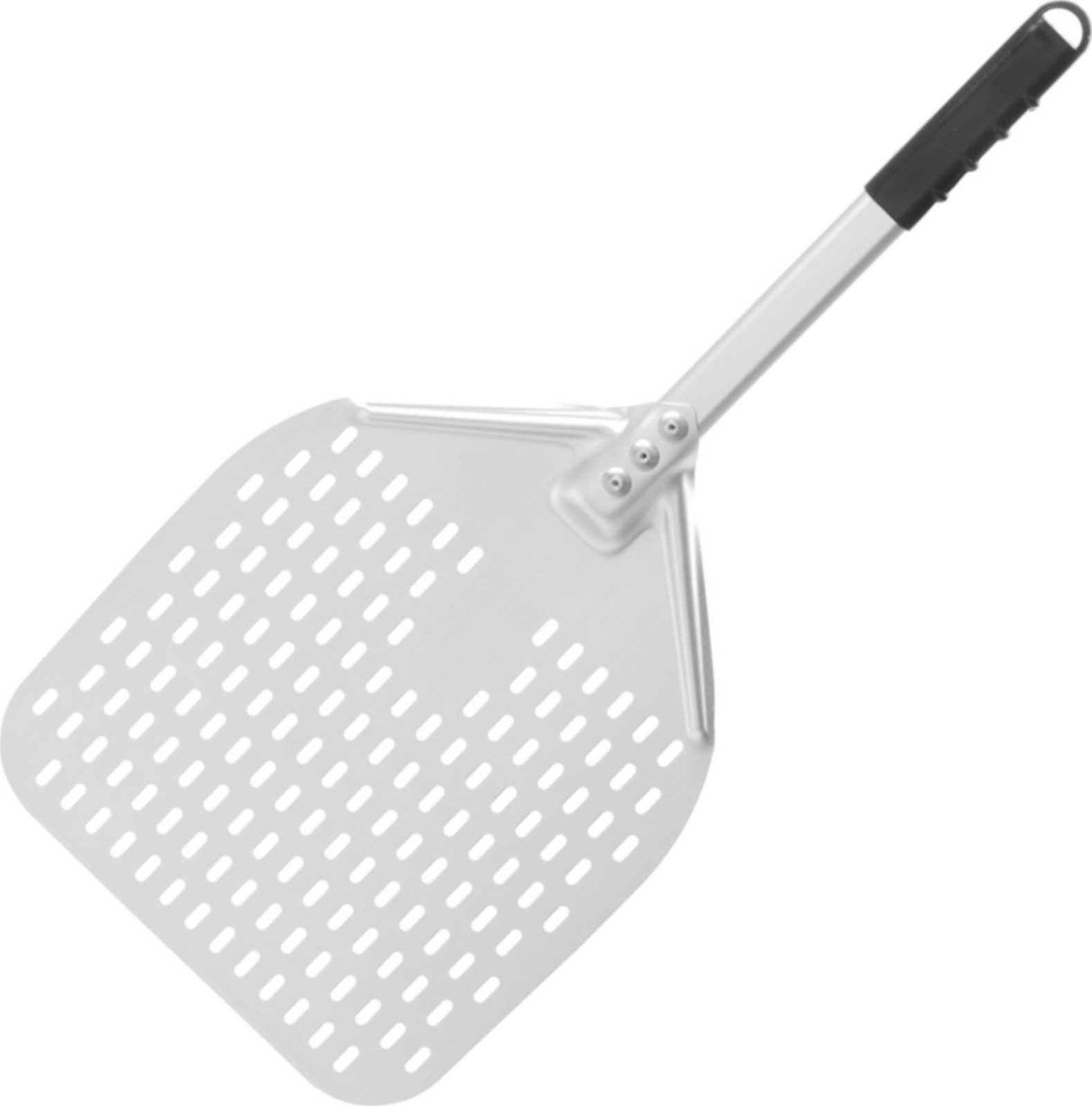 Hendi Łopata do pizzy z krótką rączką perforowana kwadratowa 350 x 710 mm - Hendi 618066 Łopata do pizzy z krótką rączką perforowana kwadratowa 350 x