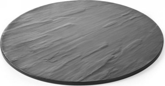 Hendi Płyta do serwowania dań imitacja łupka melamina śr. 430mm - Hendi 561416