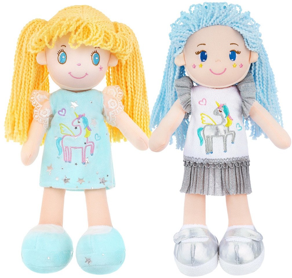 Lalka lalki siostry bobas szmacianka zestaw 2w1