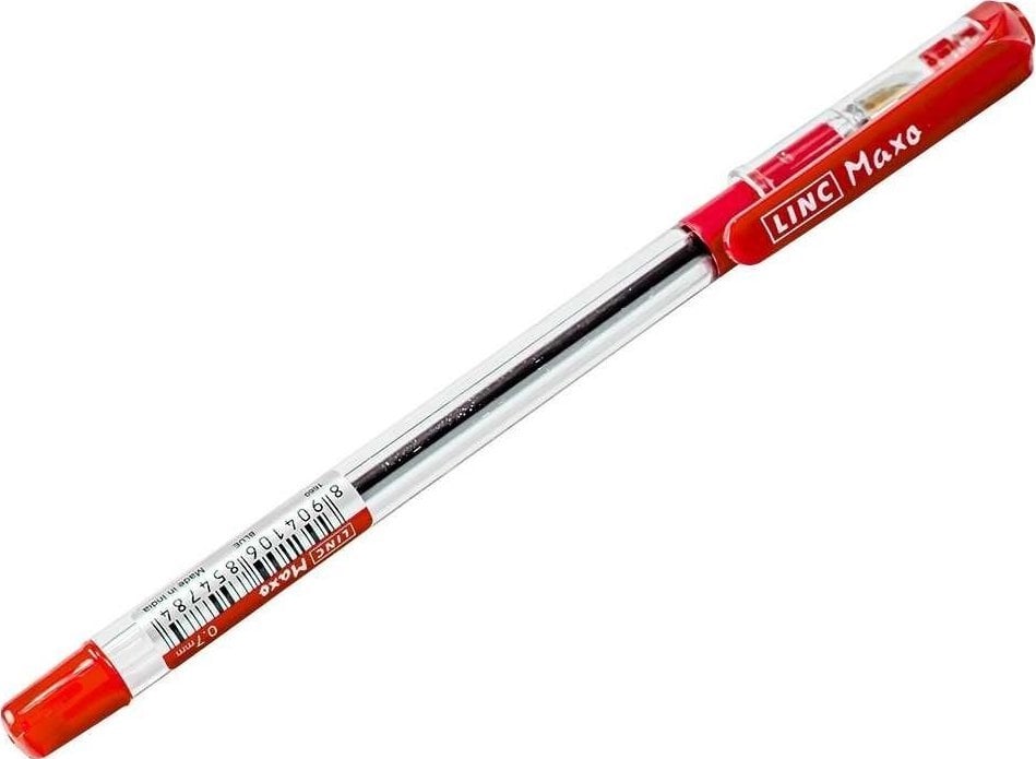 Linc Długopis kulkowy LINC MAXO 3010RED czerwony 0.7
