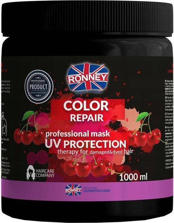 Ronney RONNEY_Color Repair Professional Mask UV Protection Therapy For Damaged&Dyed Hair maska do włosów farbowanych 1000ml