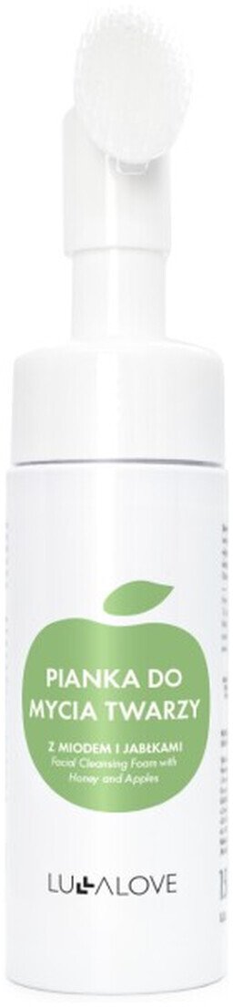 Lullalove Pianka do twarzy z masażerem miód i jabłka 150ml