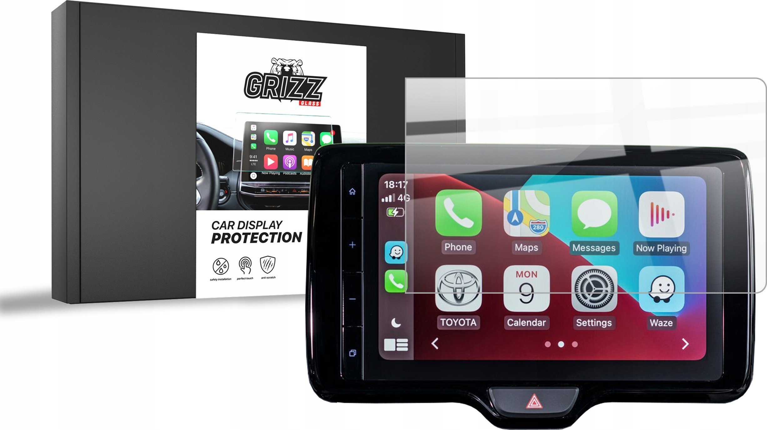 Folia ceramiczna GrizzGlass CarDisplay Protection do Mazda 2 Hybrid (2024-2025)