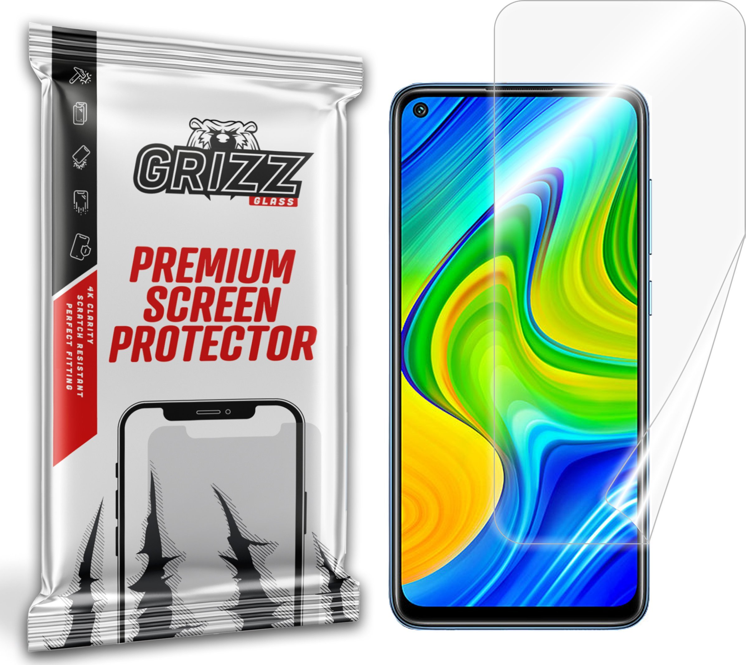 GrizzGlass Folia ceramiczna Grizz CeramicFilm Xiaomi Redmi Note 9
