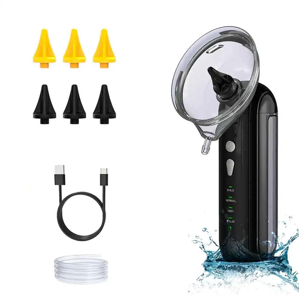 Czyścik irygator do uszu Pure Wash elektryczny z pojemnikiem na wodę Wellife