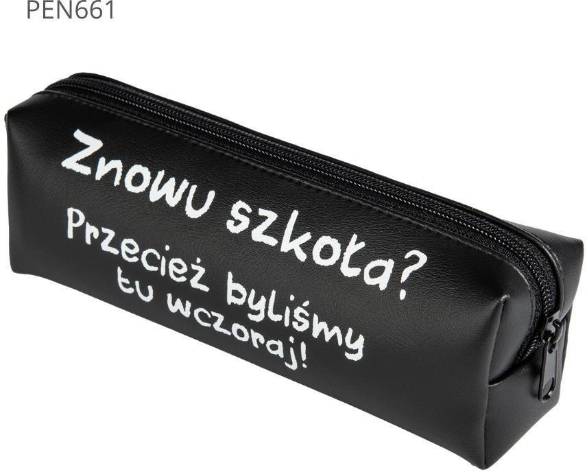 Piórnik jednokomorowy czarny - Znowu szkoła? ...