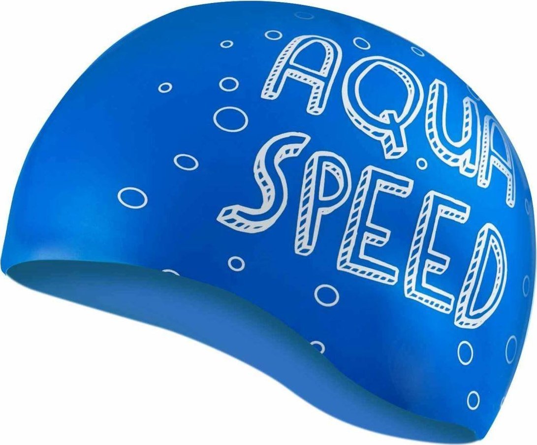 Aqua-Speed Czepek Pływacki Dziecięcy Aqua Speed Shark Blue