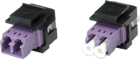 Roline ROLINE Adapter Keystone LC/LC duplex, wielomodowy, OM4
