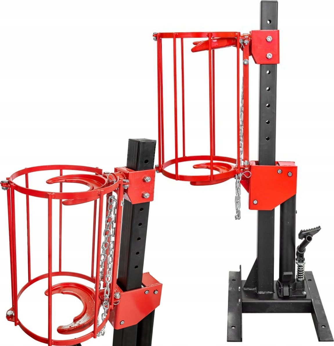 Forsage ŚCIĄGACZ SPRĘŻYN HYDRAULICZNY 1T MCPHER SON kolumnowy z zabezpieczeniem (zakres 210—570 mm)