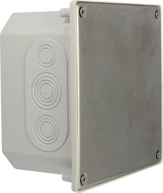 Puszka Elewacyjna Hermetyczna Ppt-Eh160 Inox Ip65 64.160 Ep_Opatówek Elektroplast Opatówek