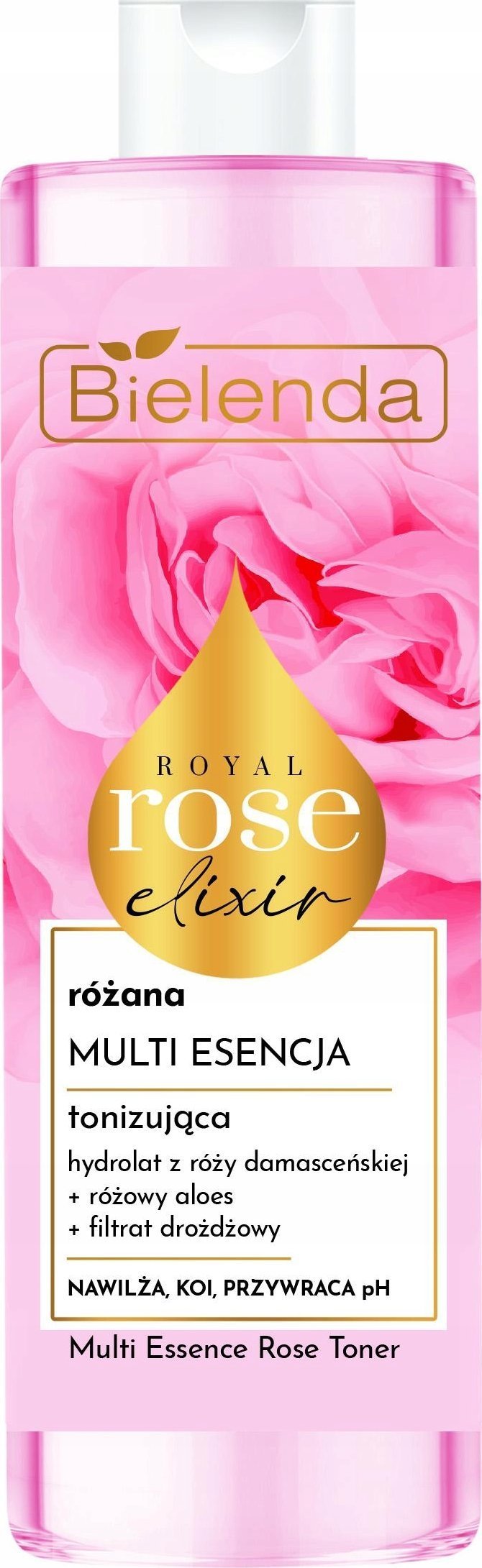 Bielenda Royal Rose Elixir multi esencja tonizująca 200ml
