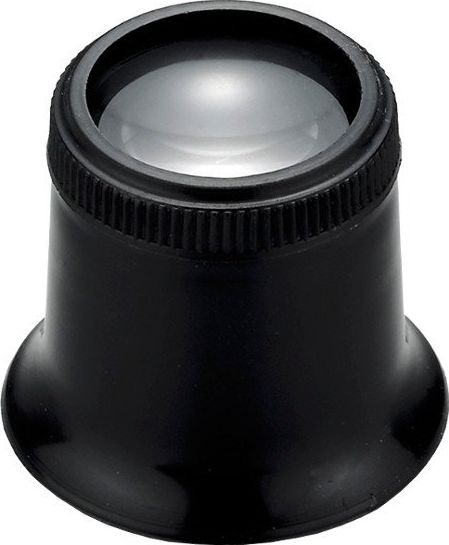 Carton Lupa zegarmistrzowska do oka x4 szklana soczewka