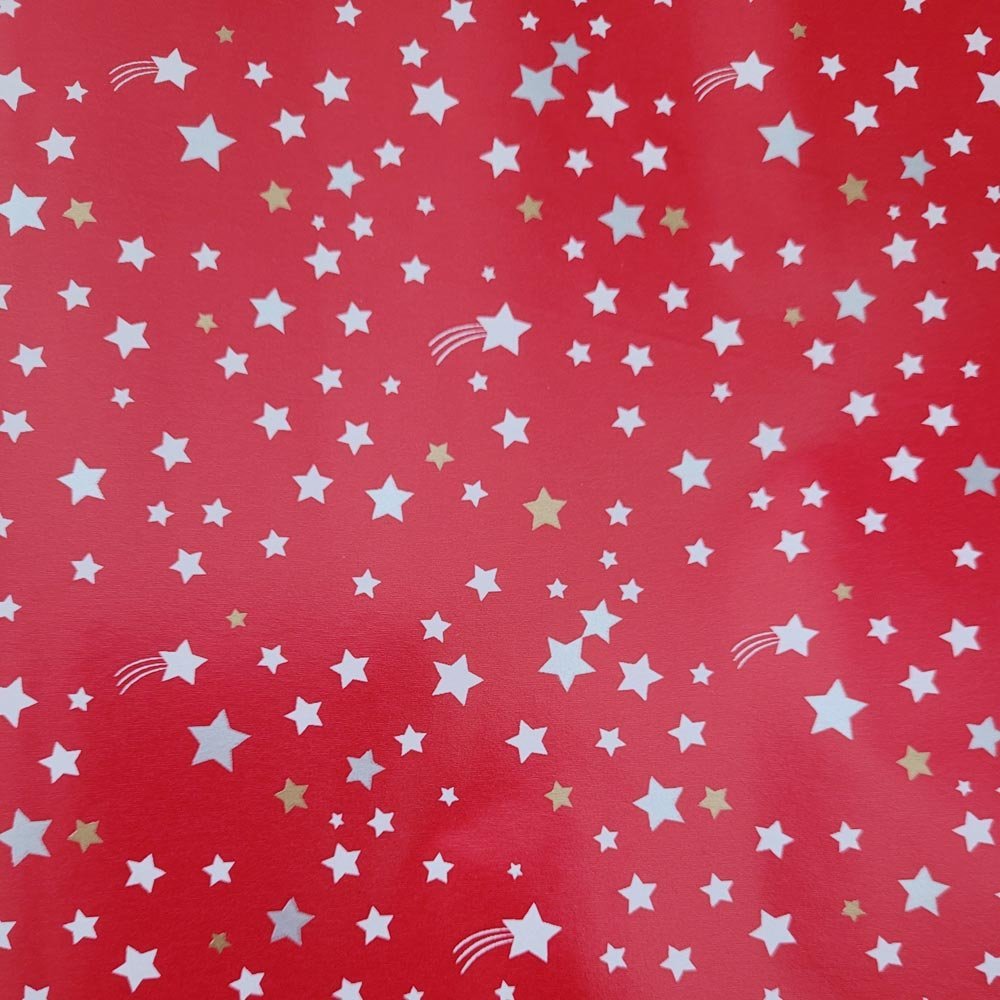 Fastima Papier świąteczny do pakowania kolorowy 70cmx4m 4m2