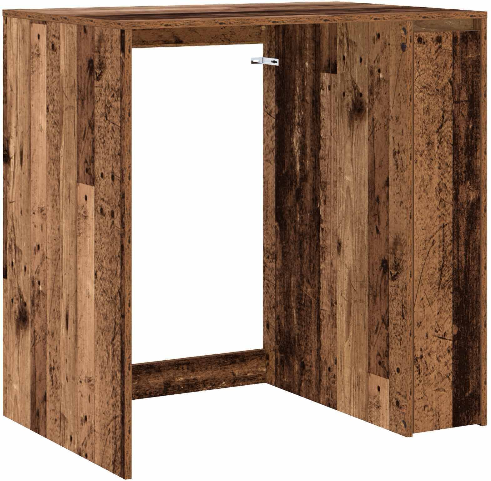 vidaXL Szafka na pralkę z przechowywaniem Stare drewno 87 x 60 x 69 cm