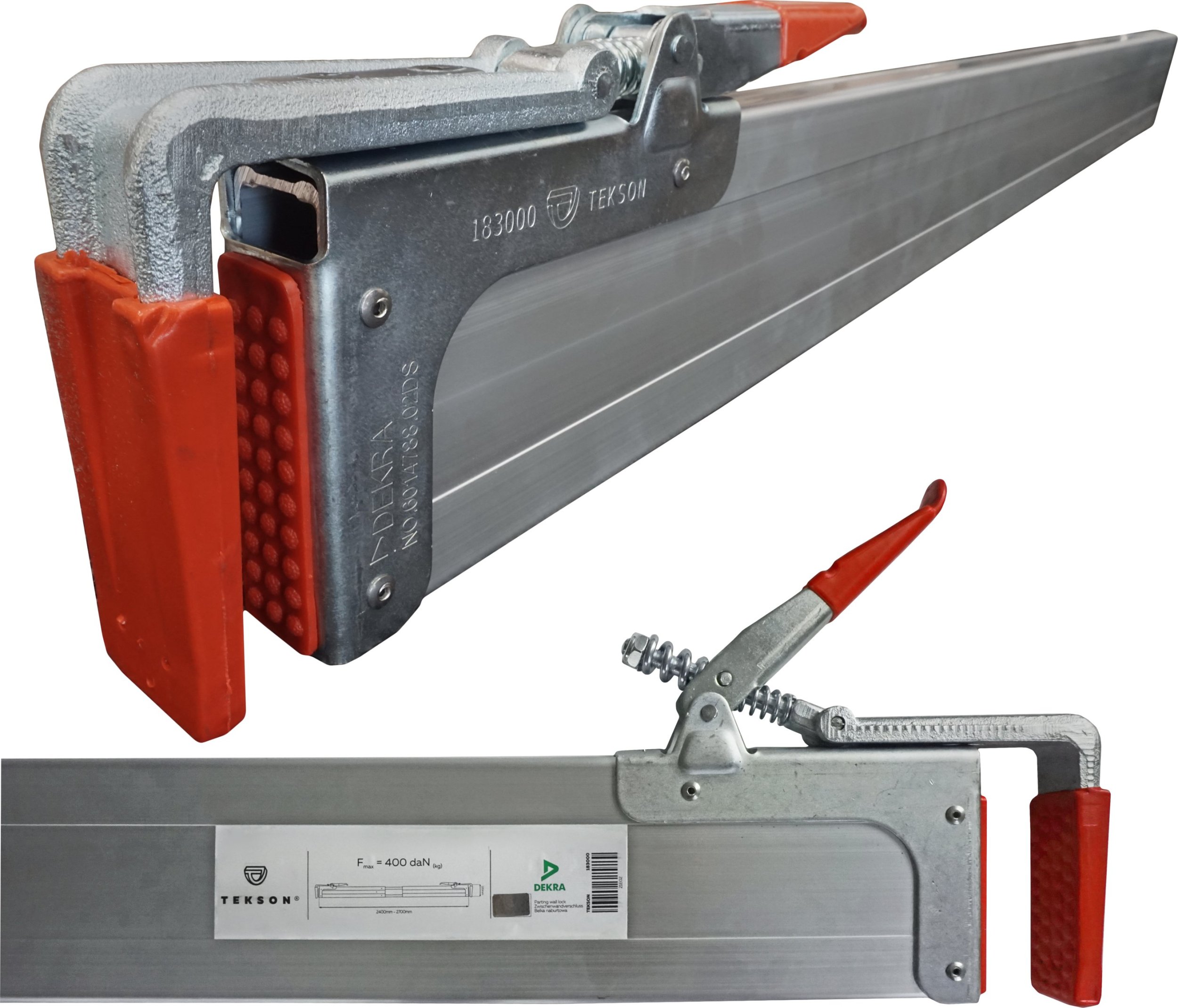 Belka Naburtowa Aluminiowa Do Busa 2100-2400mm DEKRA