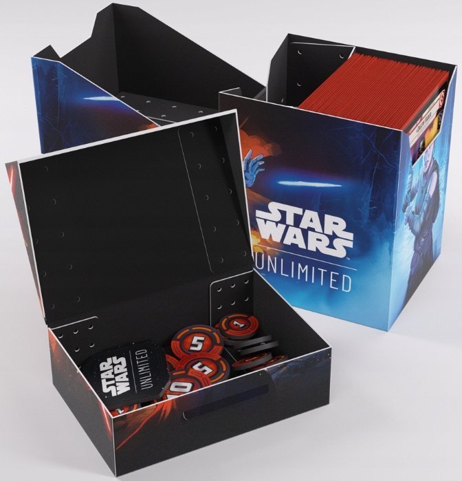 Gamegenic Gamegenic: Star Wars Unlimited - Soft Crate - Rey/Kylo Ren